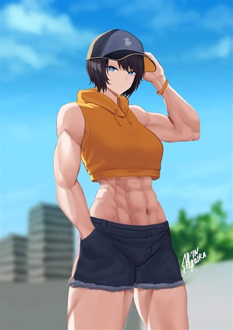 muscle girl hentai